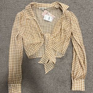 Gingham Top
